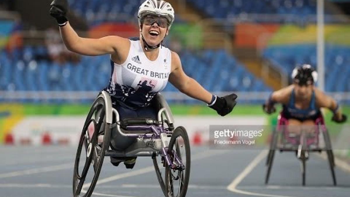 Athletics | Women's 100m - T34 Final  | Rio 2016 Paralympic Games