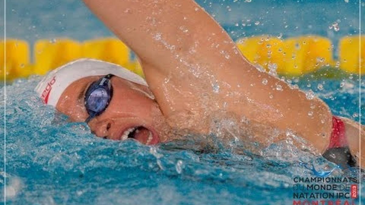 Swimming - women's 50m freestyle S13 - 2013 IPC Swimming World Championships Montreal