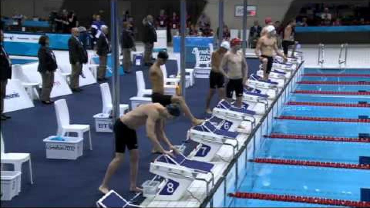 Swimming   Men's 100m Breaststroke   SB7 Final   2012 London Paralympic Games