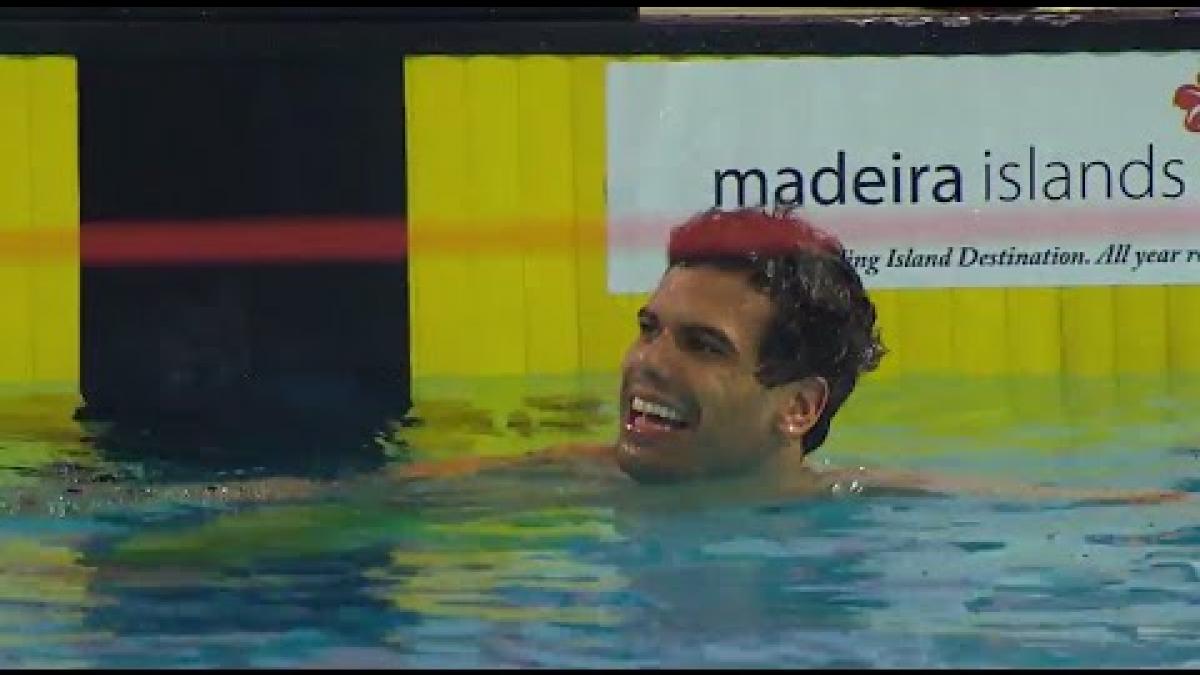 Men's 100m Backstroke S10 | Final | 2016 IPC Swimming European Open Championships Funchal