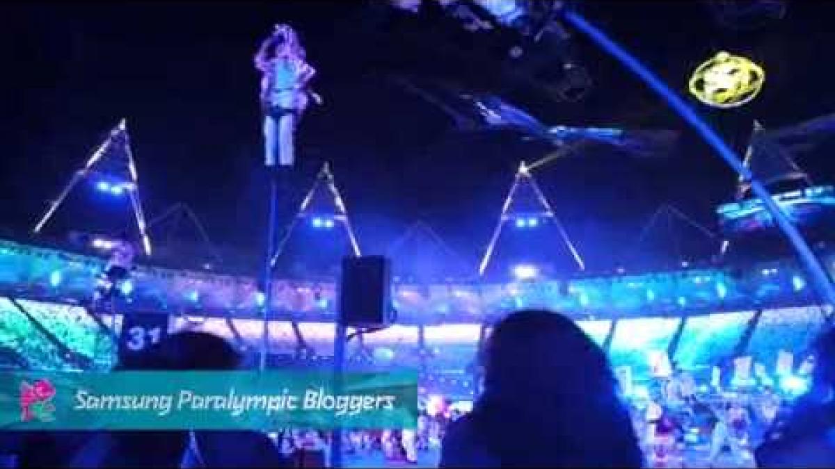 Sara Morganti - Scene from London 2012 Paralympics Opening Ceremony, Paralympics 2012