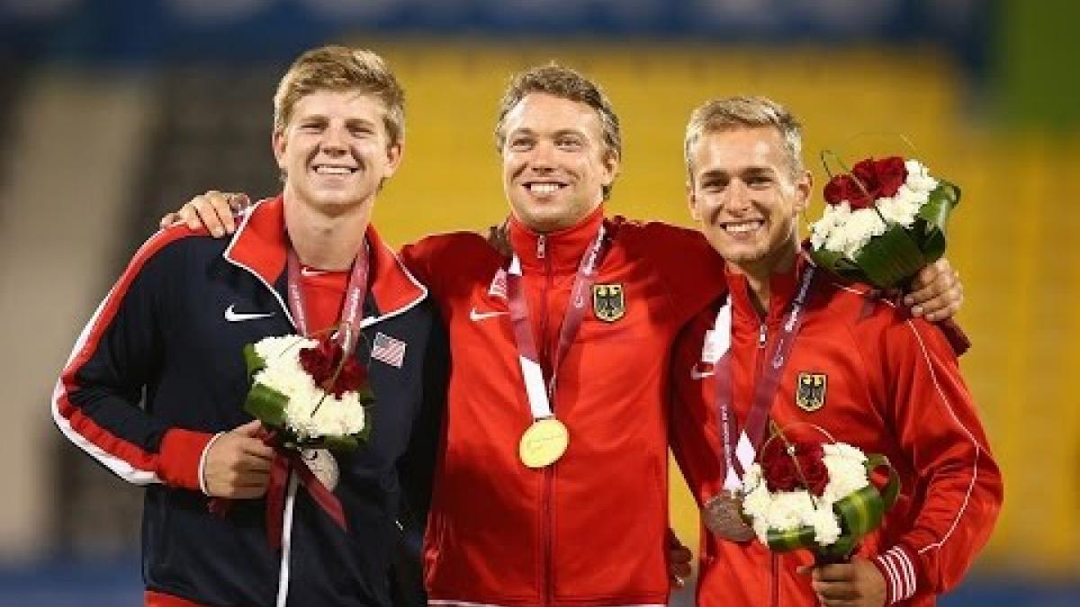 Men's 400m T44 | Victory Ceremony |  2015 IPC Athletics World Championships Doha