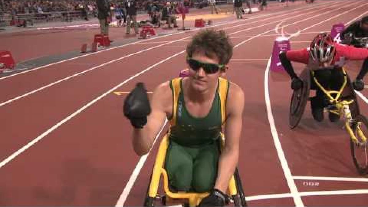 Athletics - Men's 200m - T34 Final - London 2012 Paralympic Games