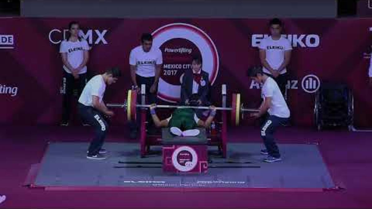 Olaitan Ibrahim | Silver | Women's Up to 67kg |Mexico City 2017 World Para Powerlifting Championship
