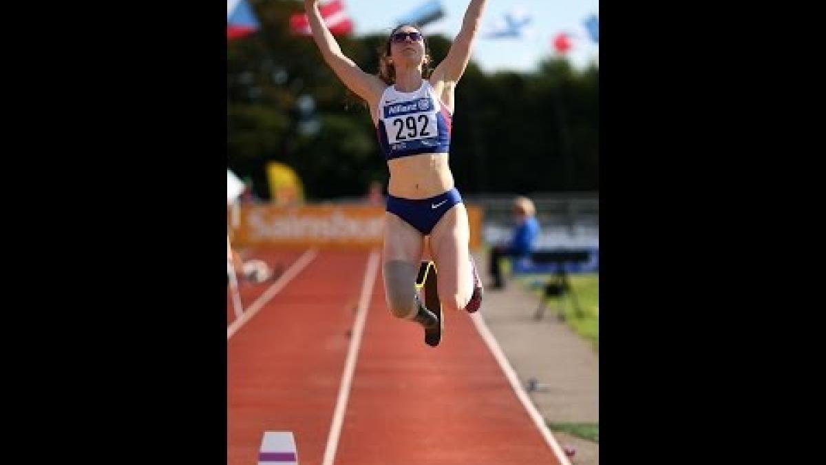 Women's long jump T44 | 2014 IPC Athletics European Championships Swansea