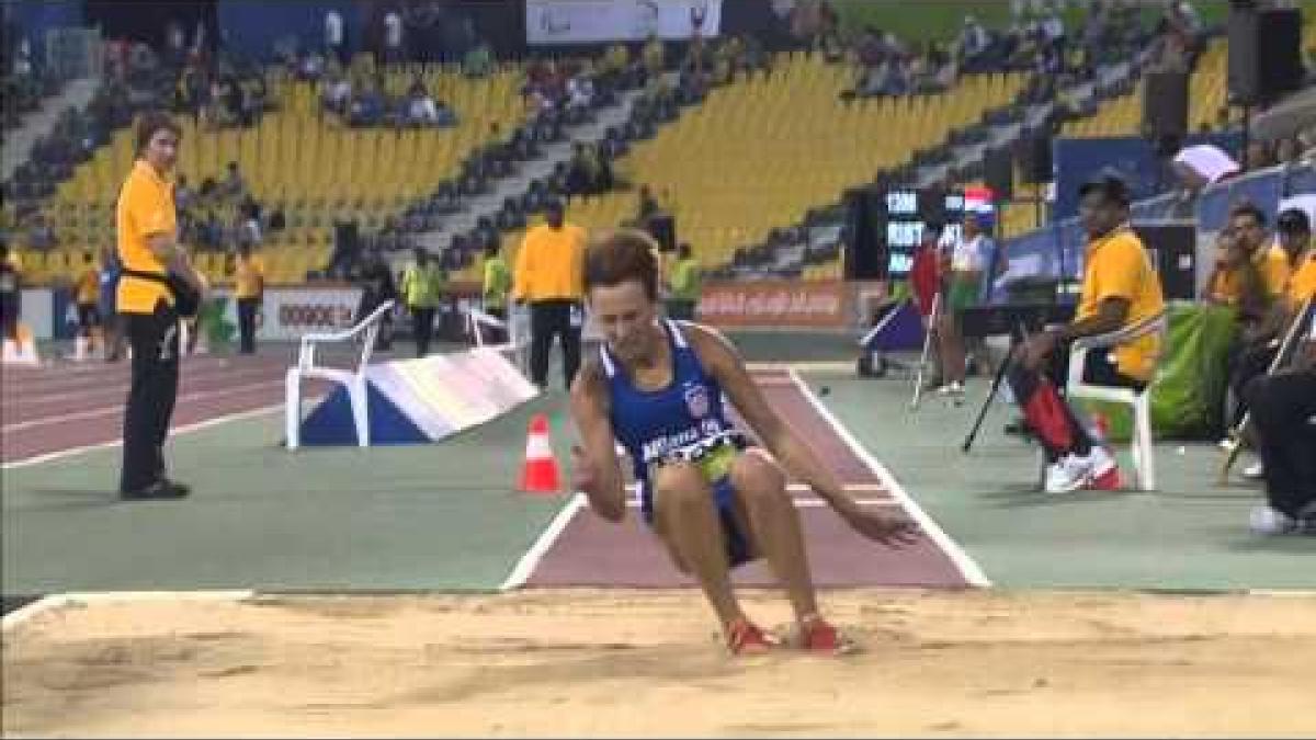 Women's triple jump T20 | final |  2015 IPC Athletics World Championships Doha