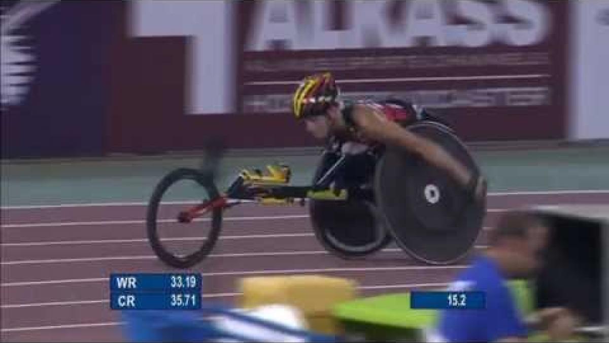 Women's 200m T52 | final |  2015 IPC Athletics World Championships Doha