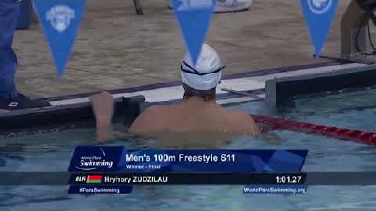 Men's 100 m Freestyle S11 Final | Mexico City 2017 World Para Swimming Championships