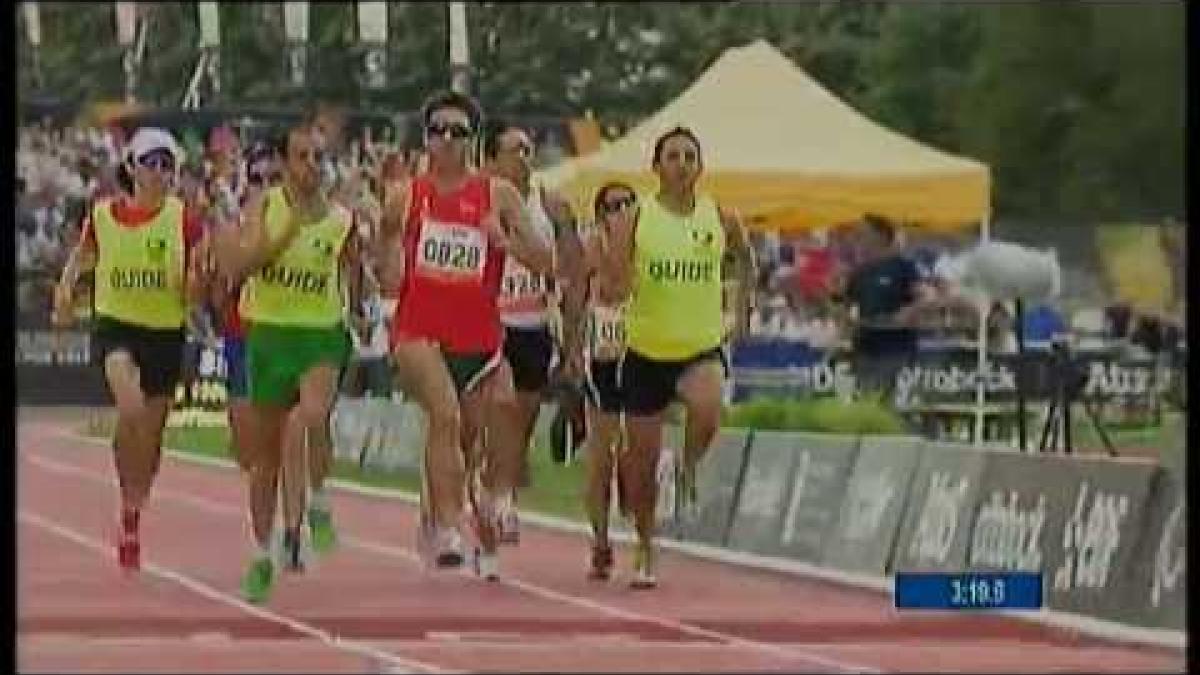 Athletics - Men's 1500m T11 - 2013 IPC Athletics World Championships, Lyon
