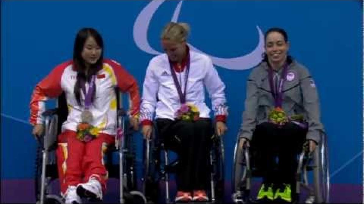 Swimming - Women's 100m Breaststroke - SB5 Victory Ceremony - London 2012 Paralympic Games
