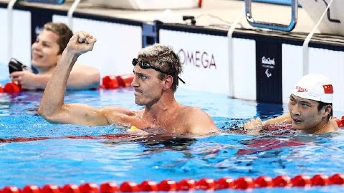 Swimming | Men's 100m freestyle S9 heat 1 | Rio 2016 Paralympic Games