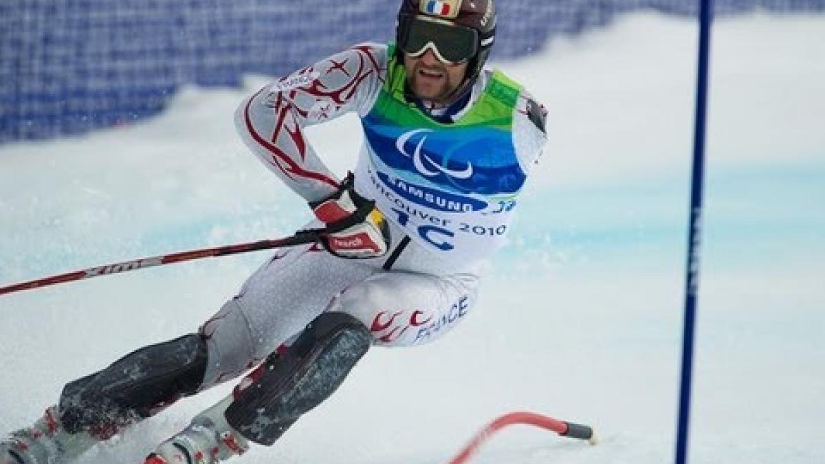 Men's giant slalom standing first run - Alpine Skiing - Vancouver 2010 Paralympic Winter Games