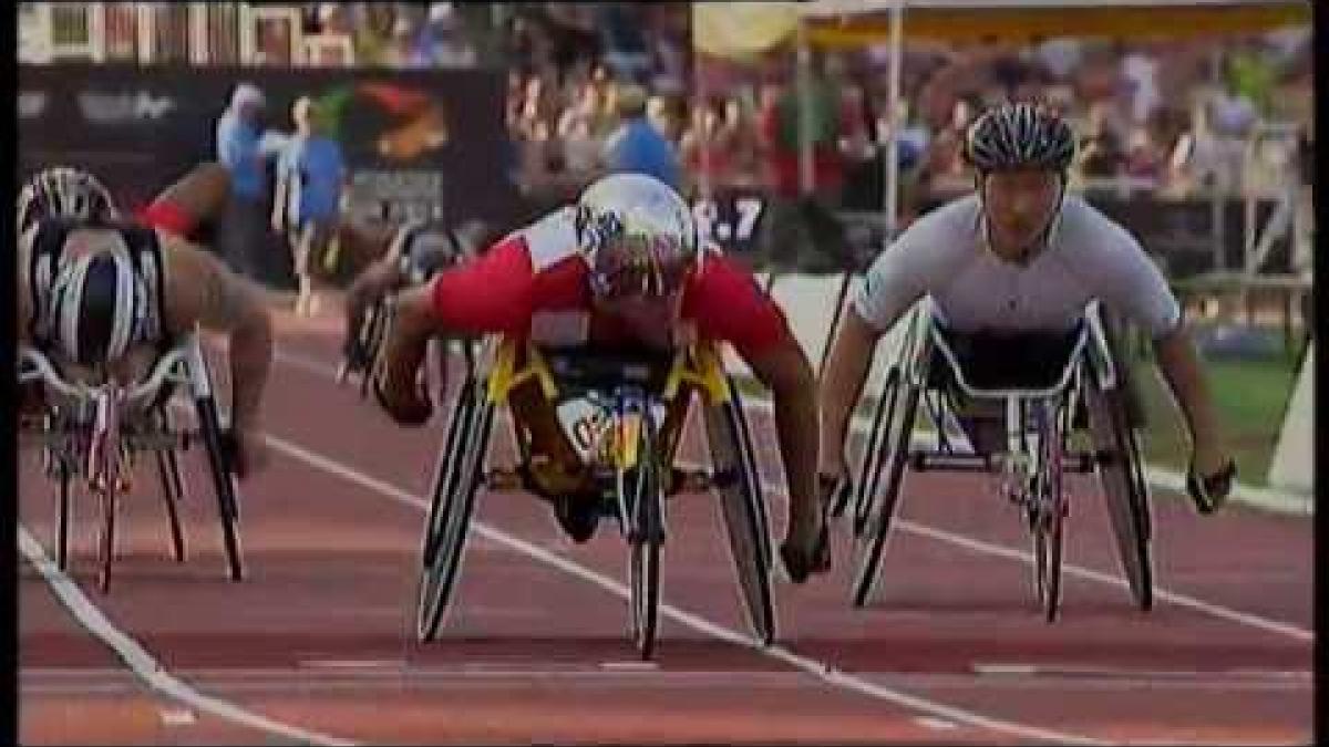 Athletics - men's 1500m T54 semifinal 2 - 2013 IPC Athletics World Championships, Lyon