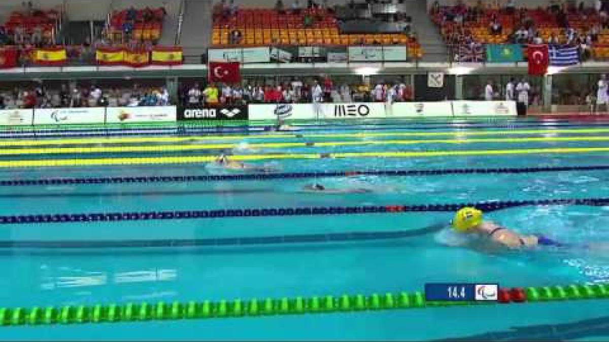 Women's 100m Breaststroke SB6  | Heat 1 | 2016 IPC Swimming European Open Championships Funchal