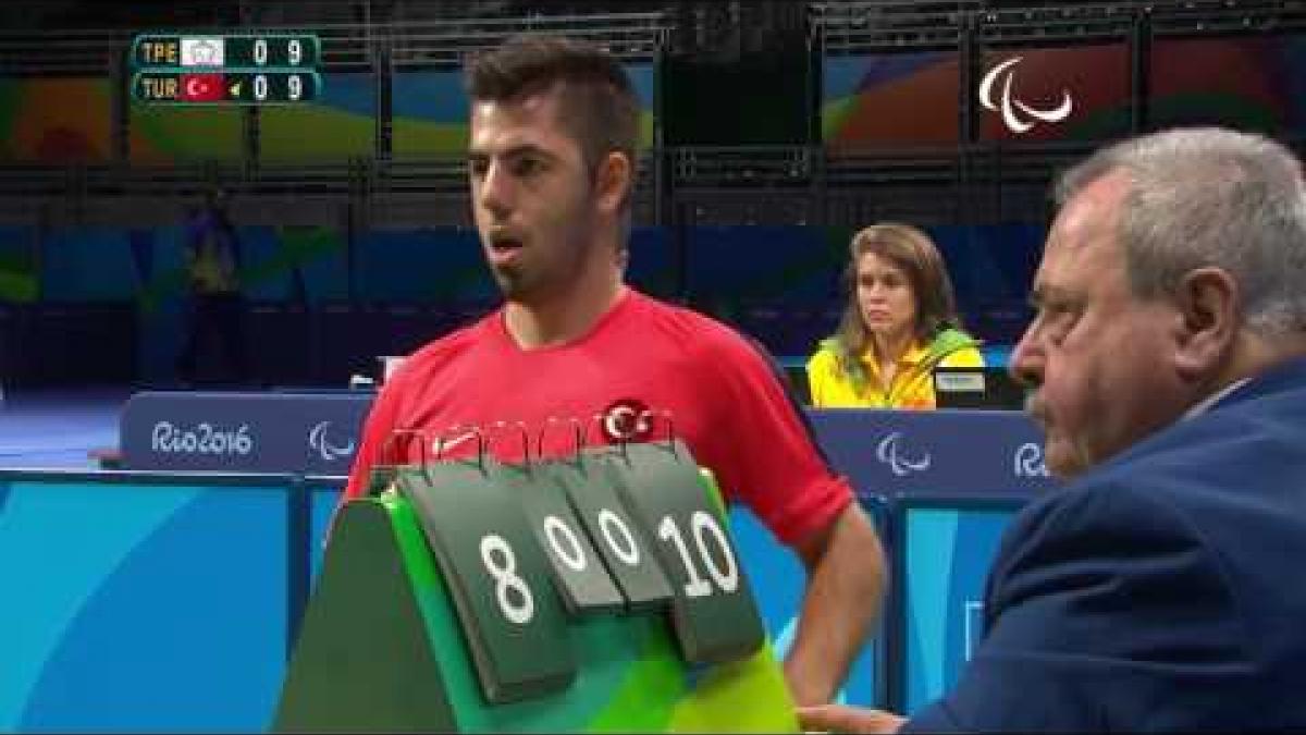 Table Tennis | TPE v TUR | Men's Team Semifinals Class 4/5 M2 | Rio 2016 Paralympic Games