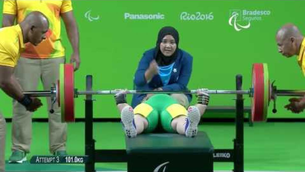 Powerlifting | D'ANDREA Mariana | Rio 2016 Paralympic Games