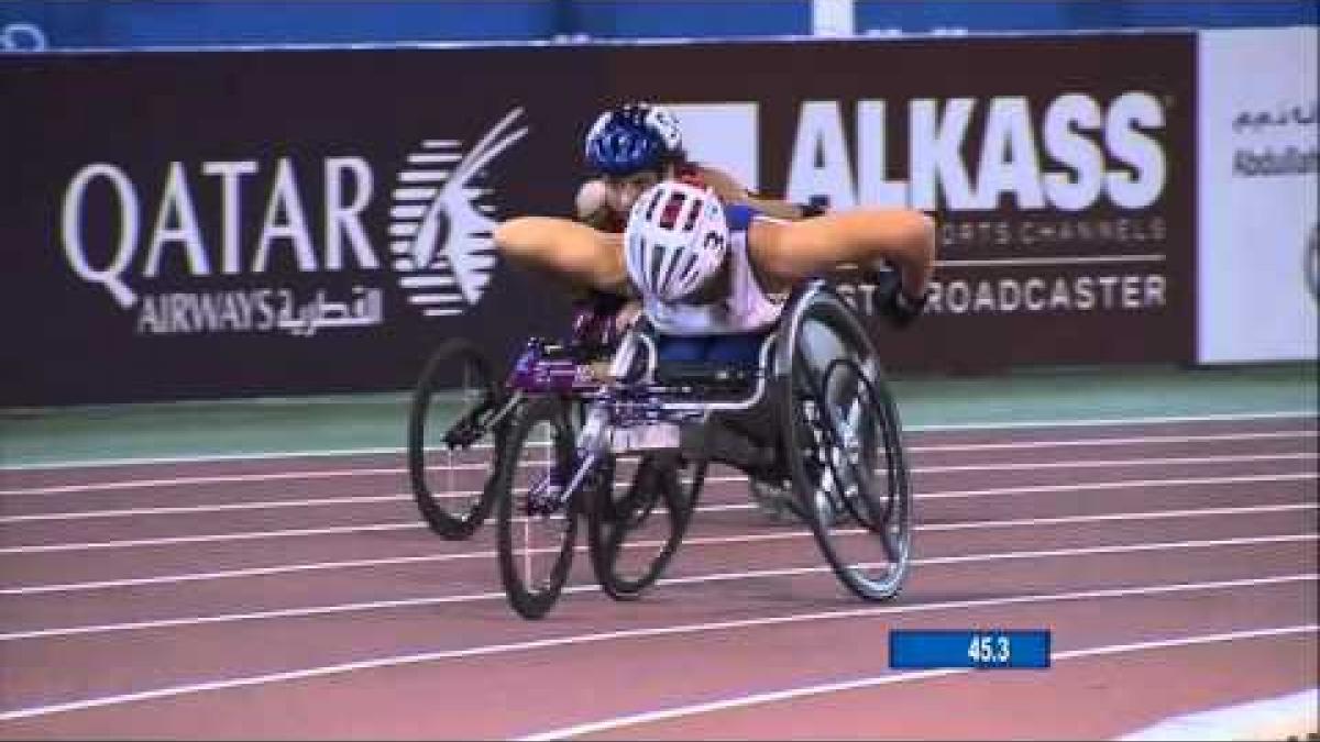 Women's 400m T34 | final |  2015 IPC Athletics World Championships Doha