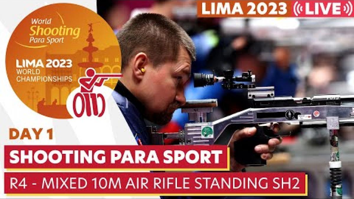 Lima 2023 | Day 1 | R4 - Mixed 10m Air Rifle standing SH2 | WSPS World Championships