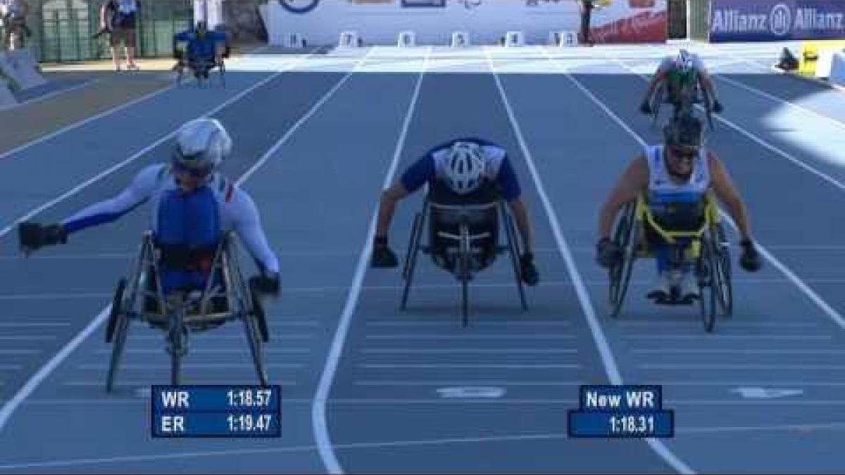 Men's 400 m  T51 | final | 2016 IPC Athletics European Championships Grosseto