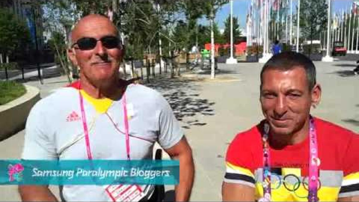Samsung Blogger - Belgium handbike!, Paralympics 2012