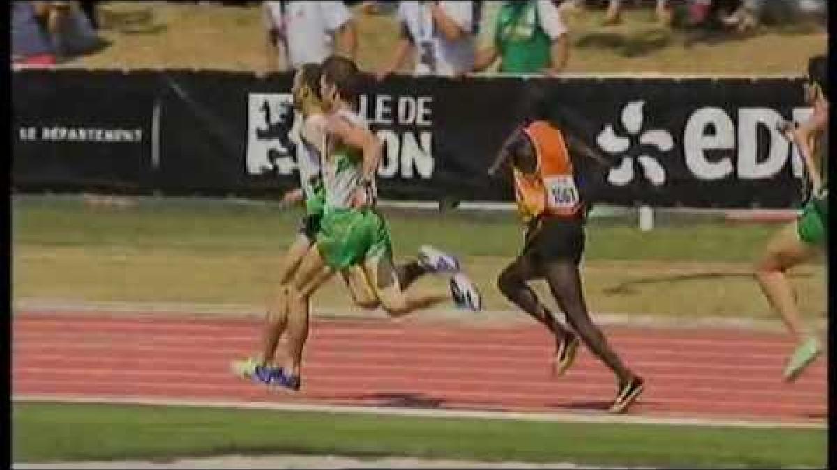 Athletics - men's 1500m T46 final - 2013 IPC Athletics World Championships, Lyon