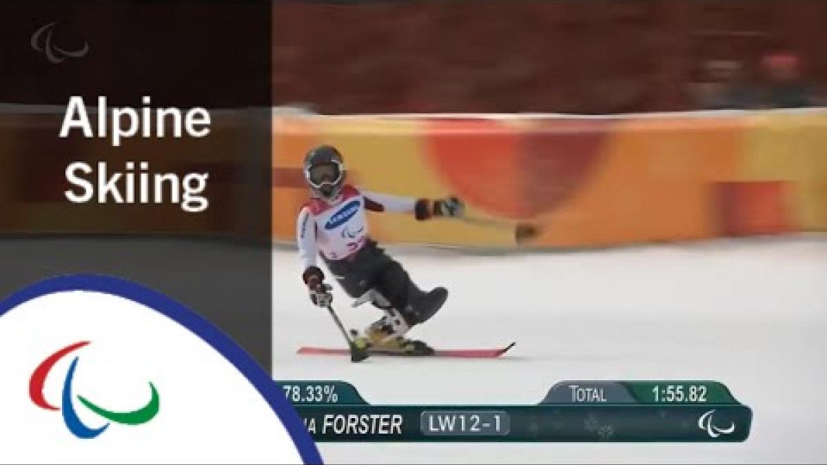 Anna-Lena FORSTER | Women's Slalom Runs 1&2 |Alpine Skiing | PyeongChang2018 Paralympic Winter Games