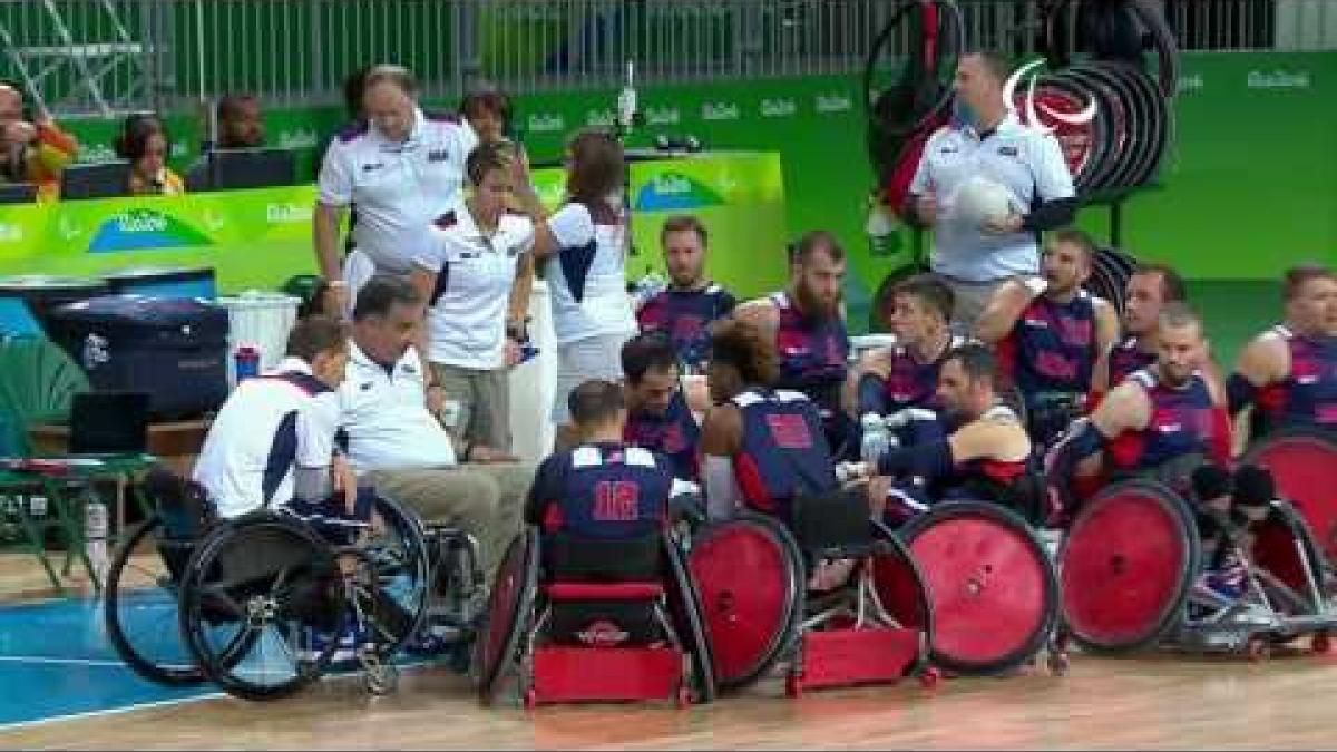 Wheelchair Rugby | Sweden vs United States of America | Preliminary | Rio 2016 Paralympic Games