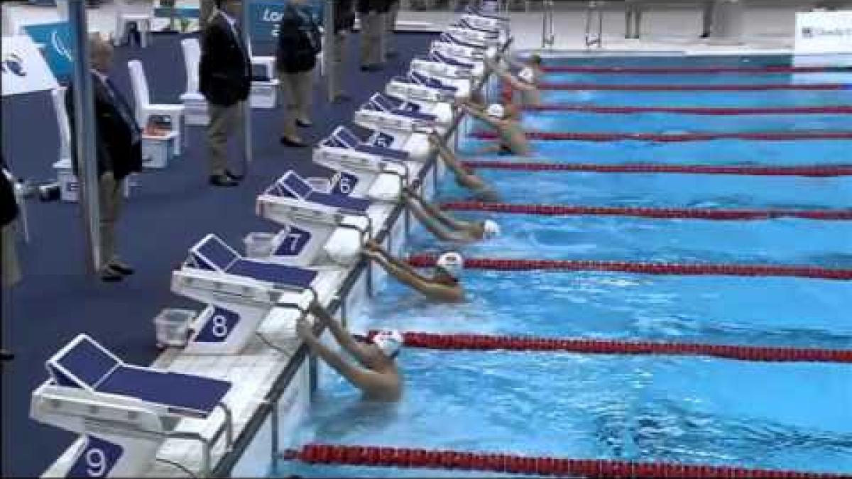 Swimming   Men's 100m Backstroke   S14 Final   2012 London Paralympic Games
