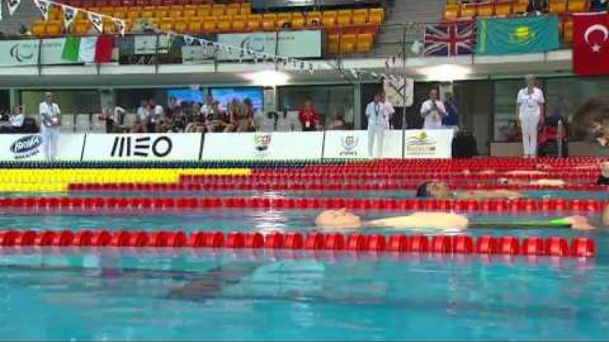 Men&#039;s 100m Backstroke S1  | Final | 2016 IPC Swimming European Open Championships Funchal
