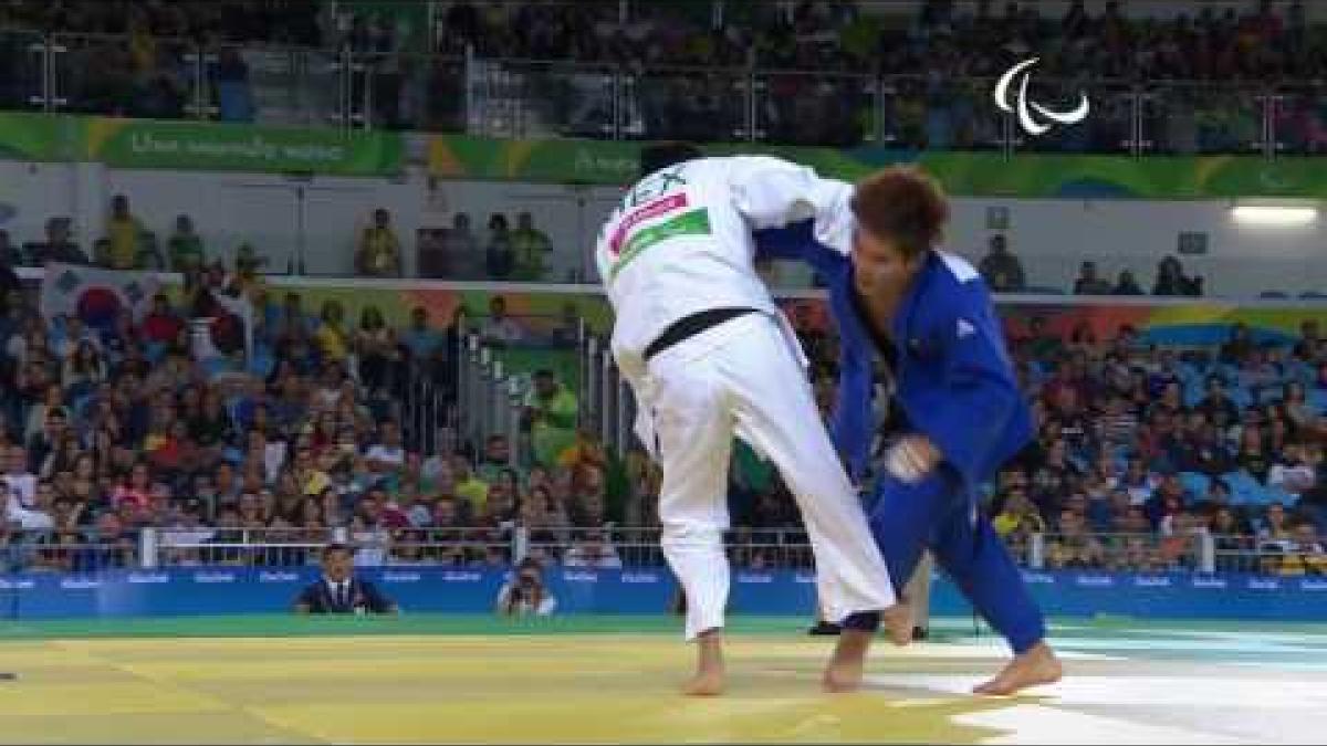 Judo | Mexico v Korea | Men's -81kg Gold Medal Contest | Rio 2016 Paralympic Games