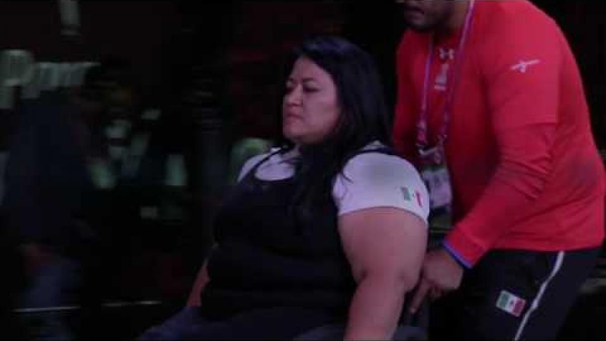 Perla Barcenas | Bronze | Women's Over 86kg | Mexico City 2017 World Para Powerlifting Championships