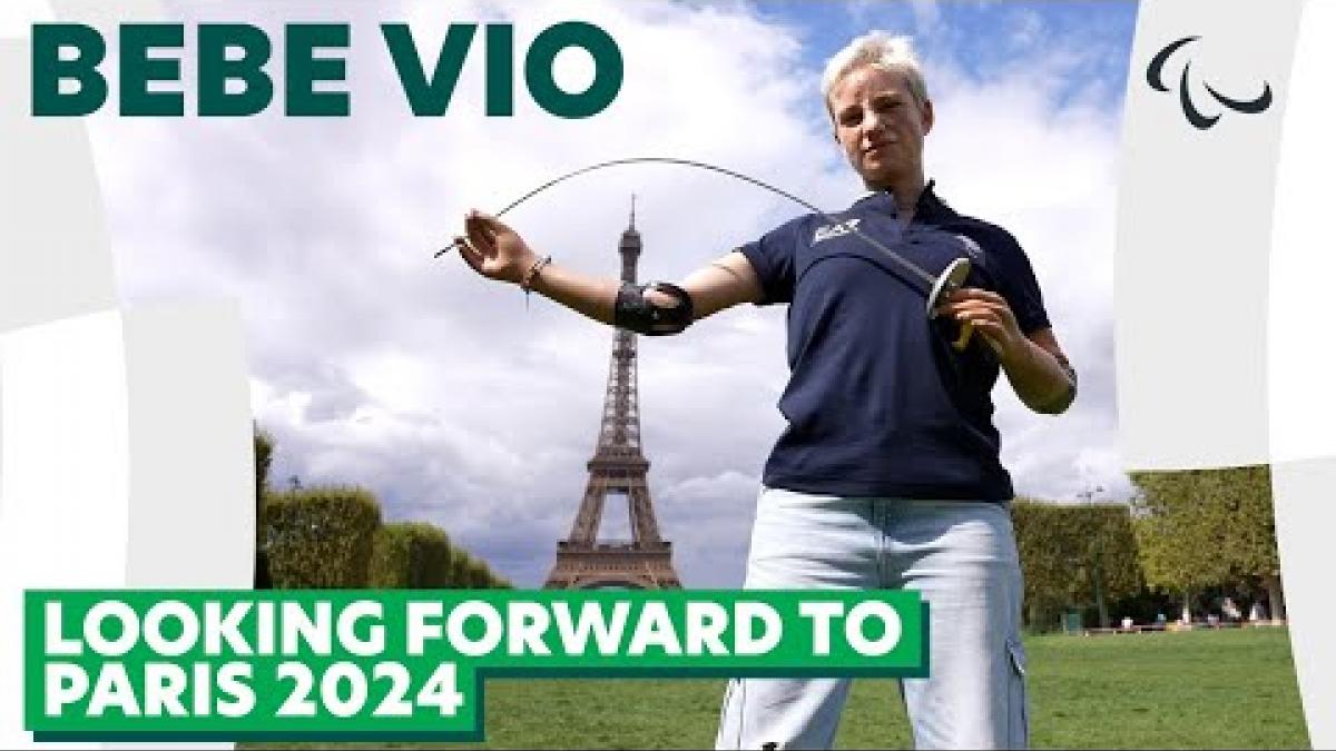 🇮🇹 Bebe Vio: Wheelchair Fencing Star is Looking Forward to Paris 2024 | Paralympic Games