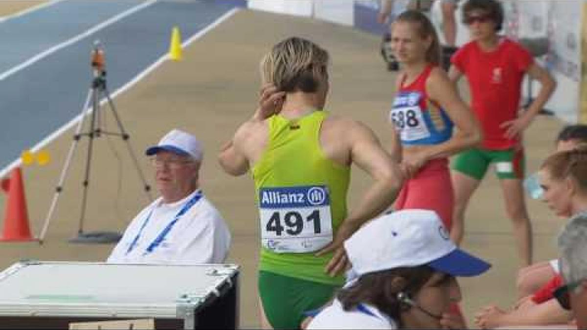 Women's long jump T38 | final | 2016 IPC Athletics European Championships Grosseto