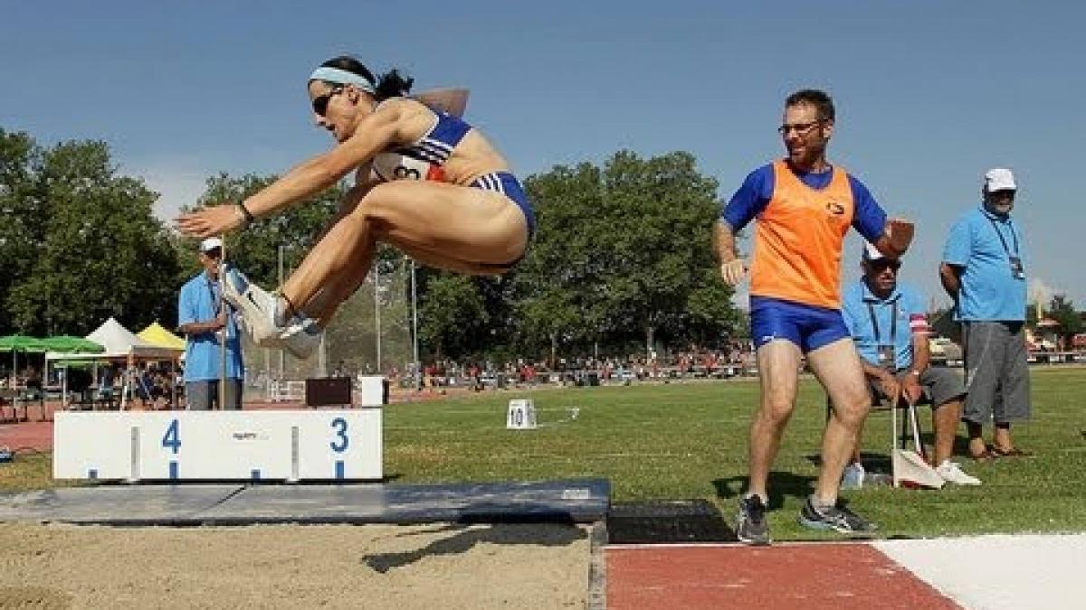 Athletics - women's long jump T11 final - 2013 IPC Athletics World Championships, Lyon