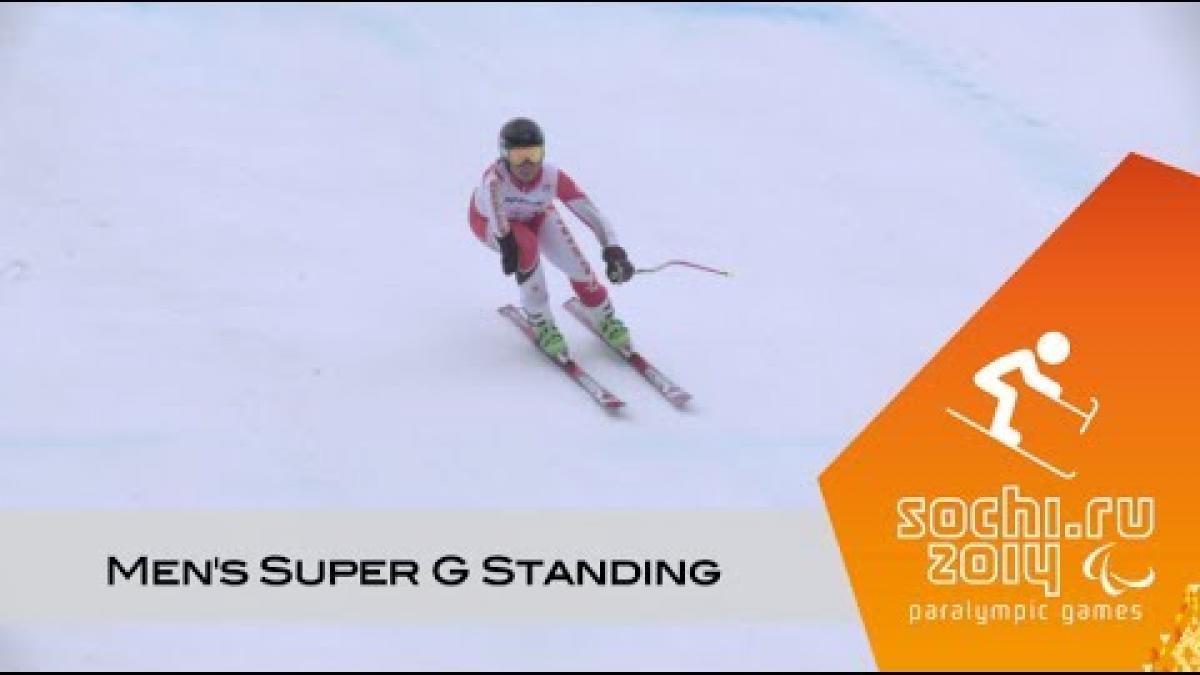 Men's Super-G standing | Alpine skiing | Sochi 2014 Paralympics Winter Games