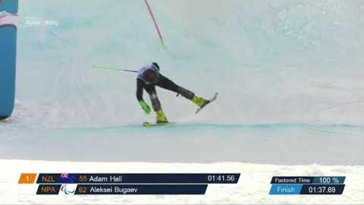 Aleksei Bugaev - 1st men's slalom standing - World Cup Kuhtai