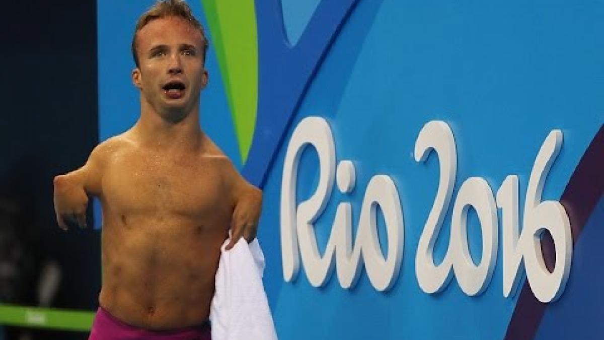 Swimming | Men's 50m Backstroke S4 final | Rio 2016 Paralympic Games