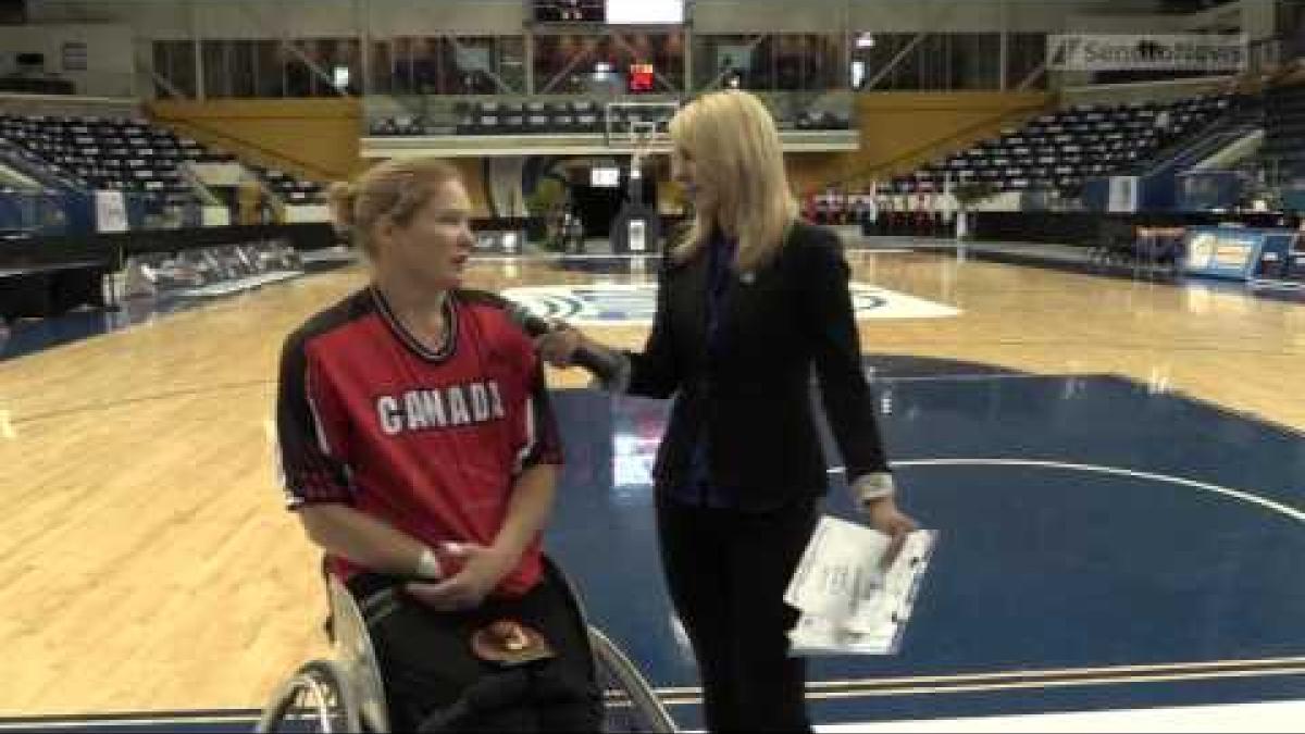 INTERVIEW: Janet Mclachlan (Canada) | 2014 IWBF Women's World Wheelchair Basketball Championships