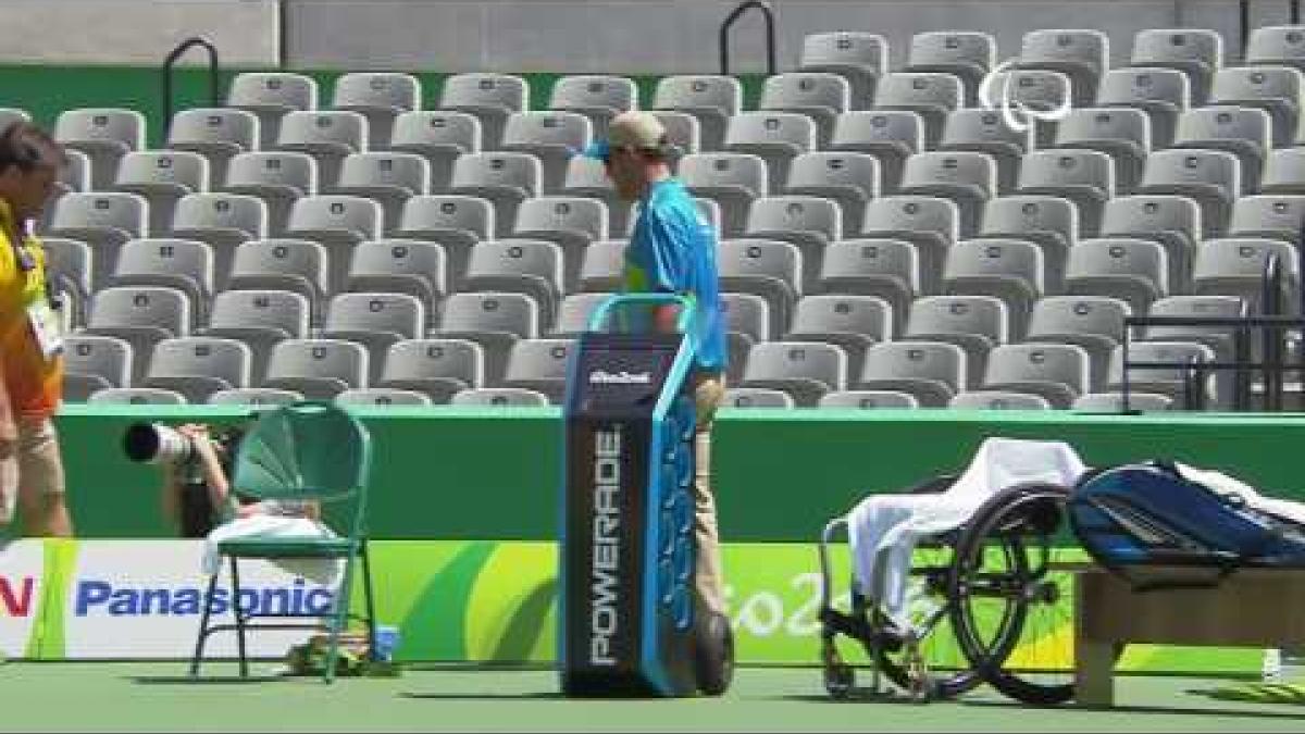 Wheelchair Tennis | Kunieda v Gerard | Men&#039;s Singles Quarterfinals | Rio 2016 Paralympic Games