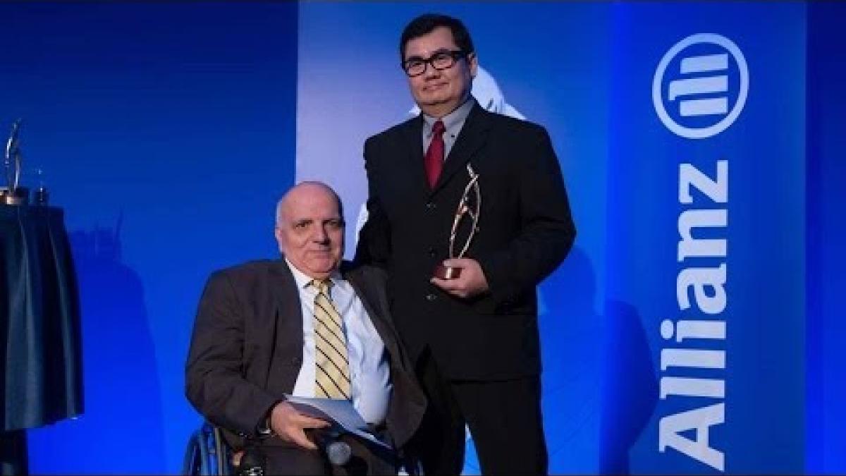 Larry Wong wins Best Photo Paralympic Award