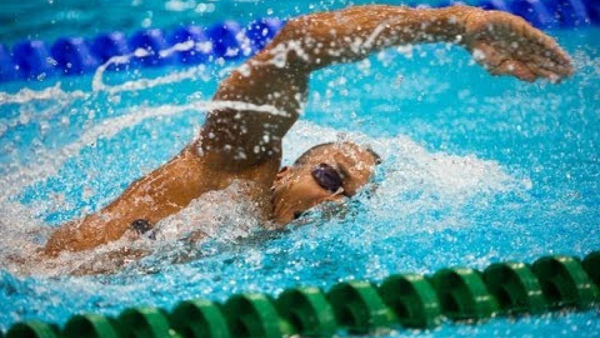 Swimming - Men's 100m Freestyle - S5 Final - London 2012 Paralympic Games