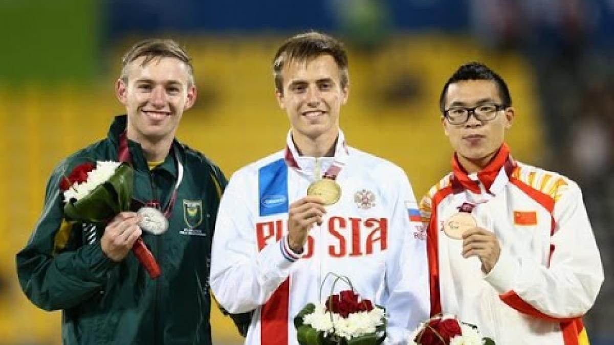 Men's 400m T37 | Victory Ceremony |  2015 IPC Athletics World Championships Doha