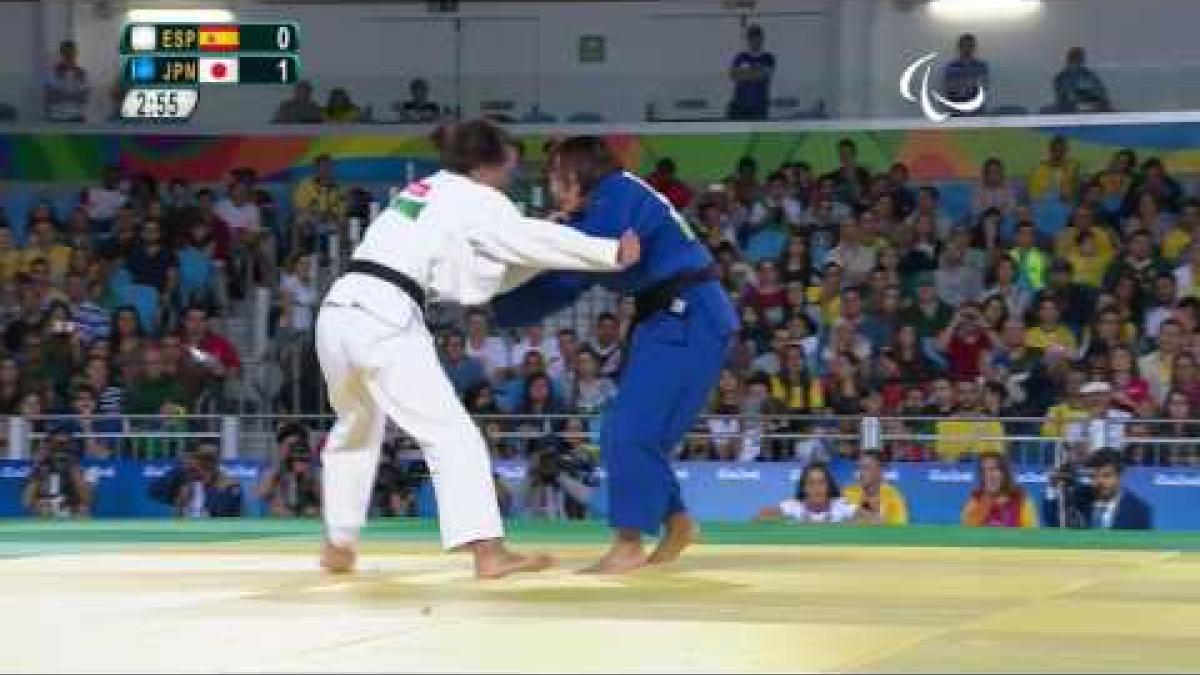 Judo | Spain v Japan | Women's -57kg Bronze Medal Contest A | Rio 2016 Paralympic Games