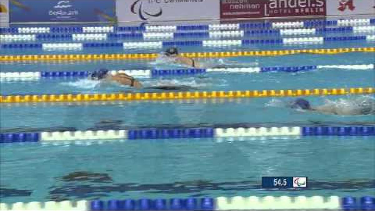 Women's 100m Breaststroke SB8 - 2011 IPC Swimming European Championships