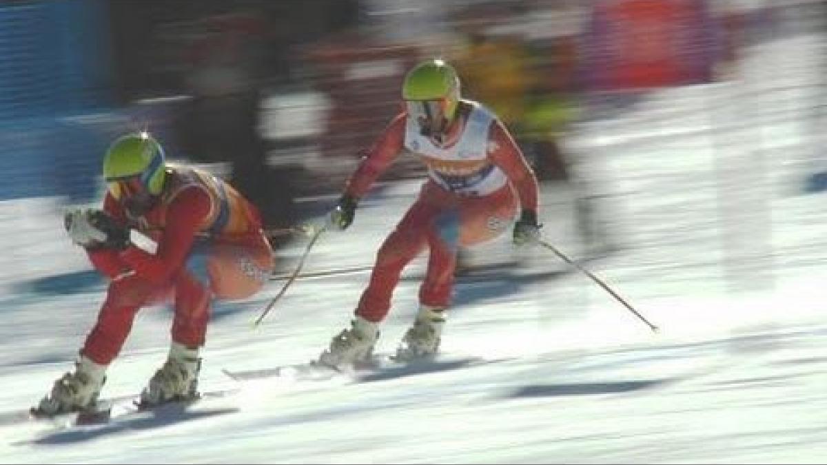 How to: para-alpine skiing visually impaired category