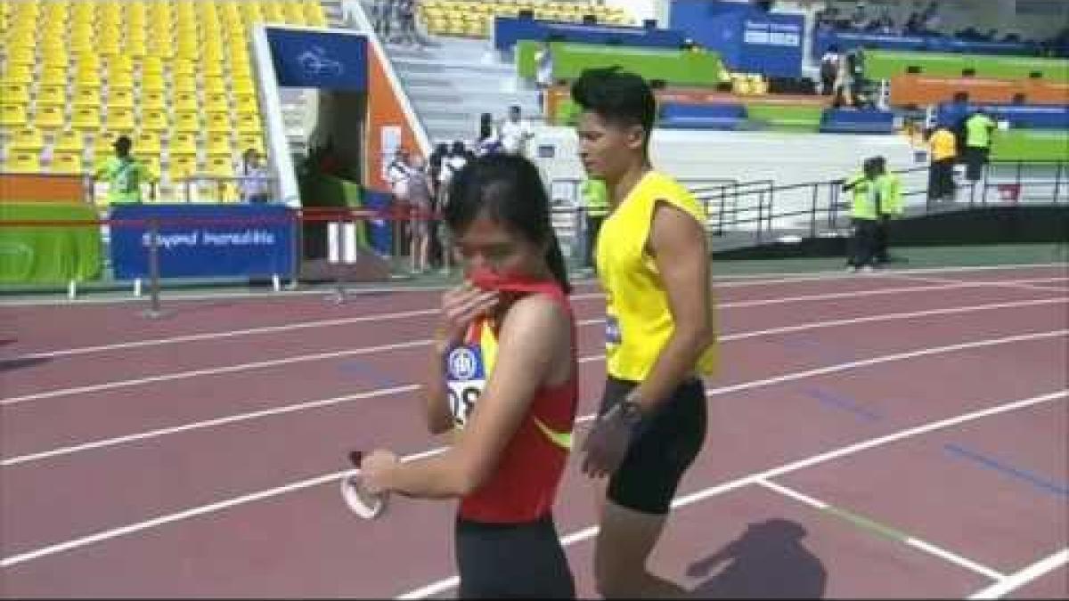 Women's 400m T11 | heat 2 |  2015 IPC Athletics World Championships Doha