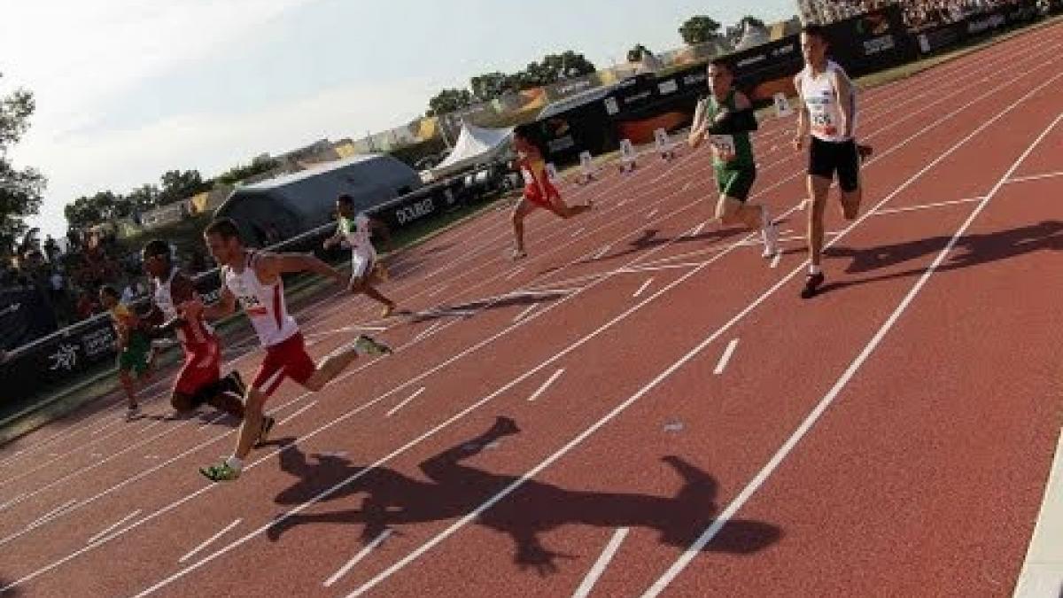 Athletics - men's 200m T46 semifinals 2 - 2013 IPC Athletics World Championships, Lyon