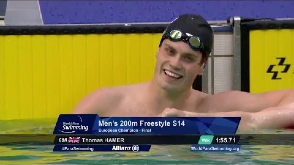 Men's 200m Freestyle S14 Final | Dublin 2018