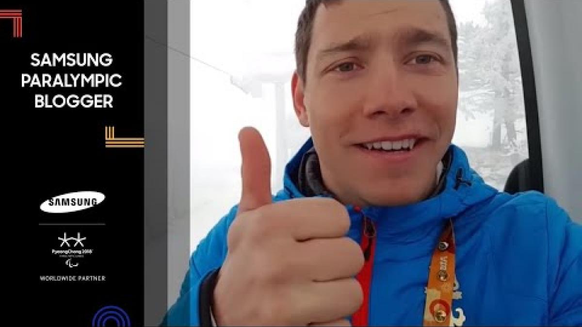 Andrew Kurka | Team USA goes for Gold in Slalom | Samsung Paralympic Blogger | PyeongChang 2018
