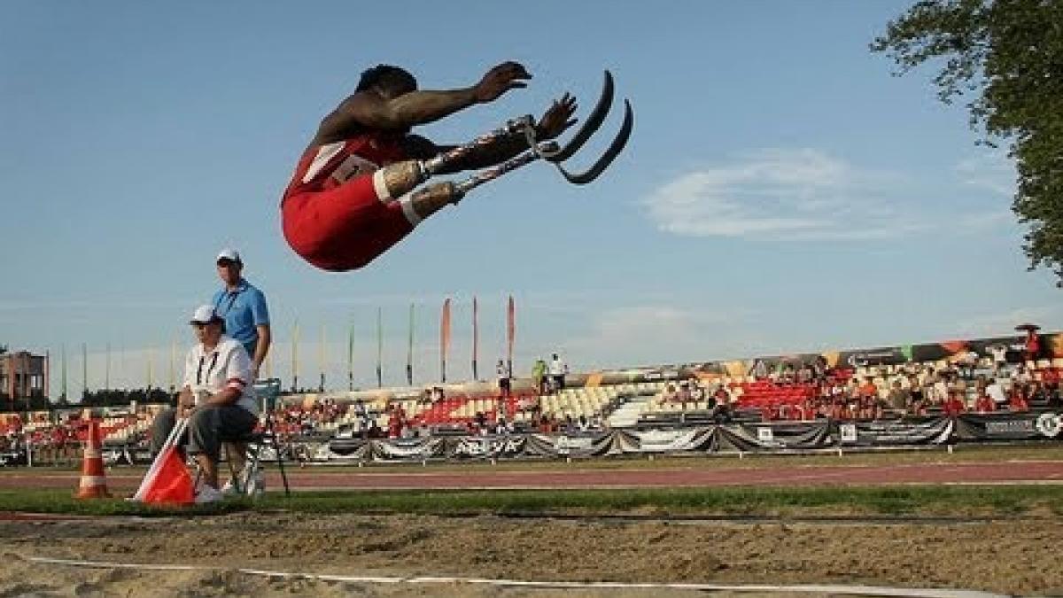 Athletics - men's long jump T42 final - 2013 IPC Athletics World Championships, Lyon